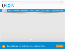 Tablet Screenshot of ikonelectric.com